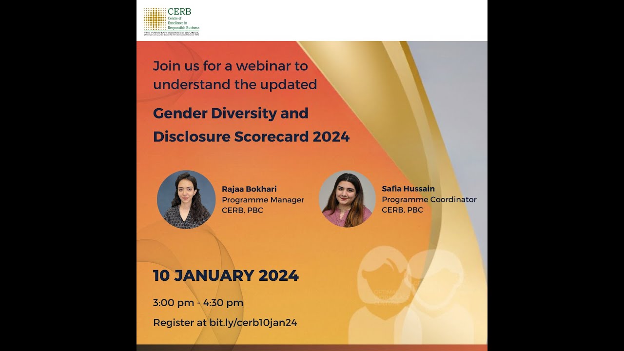  Introduction to the Updated Gender Diversity and Disclosure Scorecard | Gender Diversity Awards 2024
